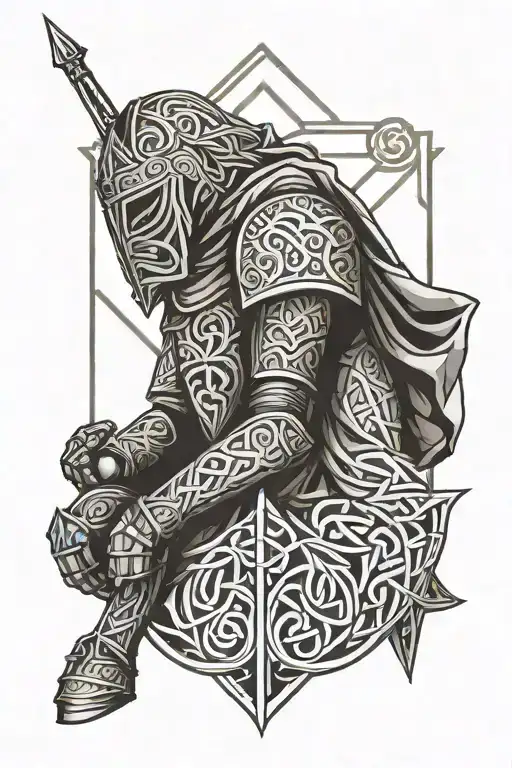 Lone Celtic Knight