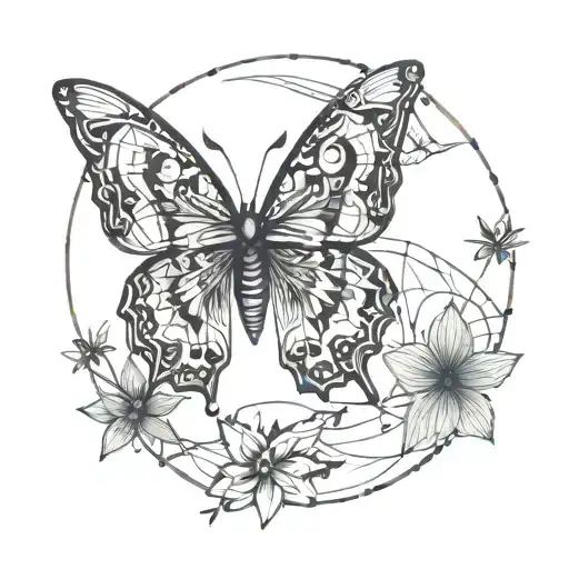 Butterfly Moon Mother