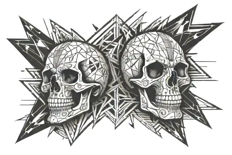 Skull And Flash