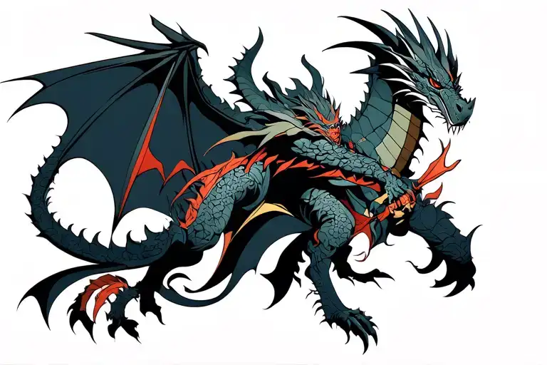 Guts Wielding The Dragon Slayer