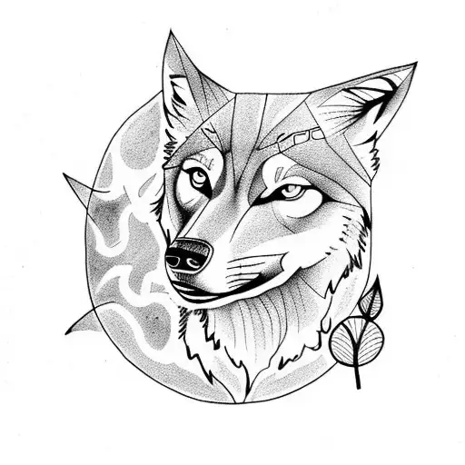 Wolf Whit Moon Of Bottom