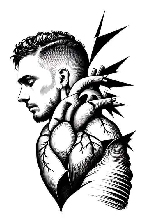 Broken Man Heart Heal Looking Back