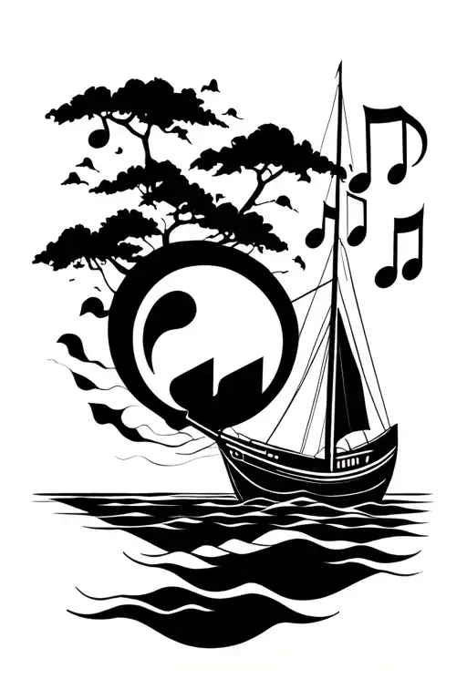 Boat And Music