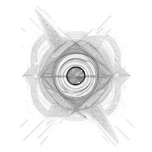 Flat Line Going Into A Black Hole