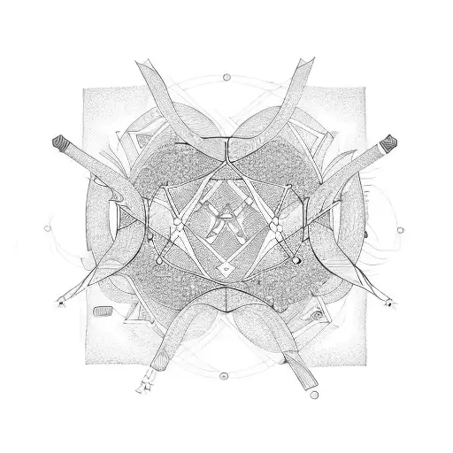 Psilocybin Connected By Lines Forming Dna