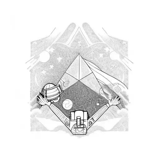 Astronaut In Paradise