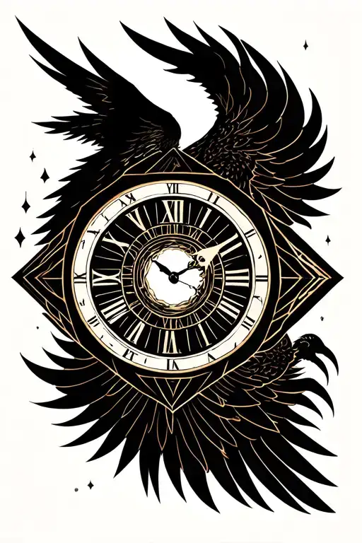 Phoenix Reborn Facing The Symbolism Of Time