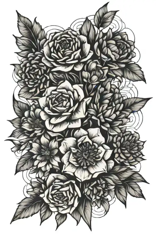 Birth Flower Bouquet