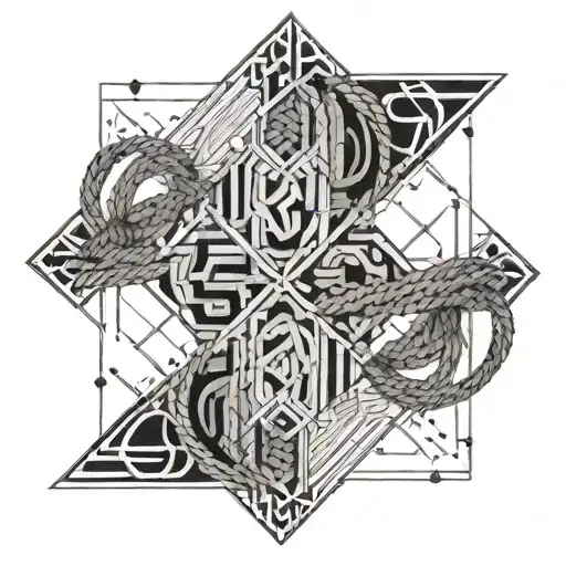 Word Amavi Stranded With Ropes