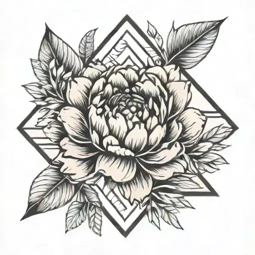 Arrow Peony And Triangles