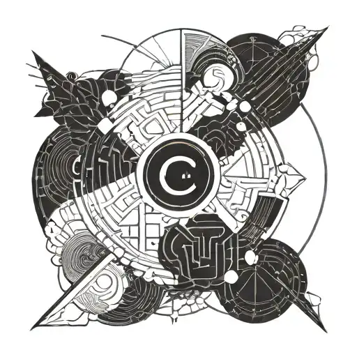 Compus With Gemini Sign