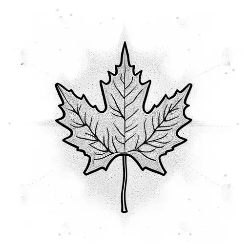 Snorkelling With Maple Leaf On Hand