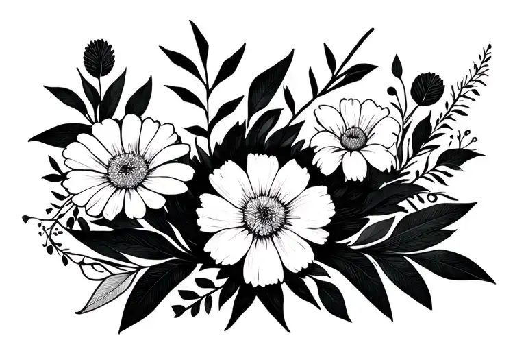 November January And August Birth Flowers