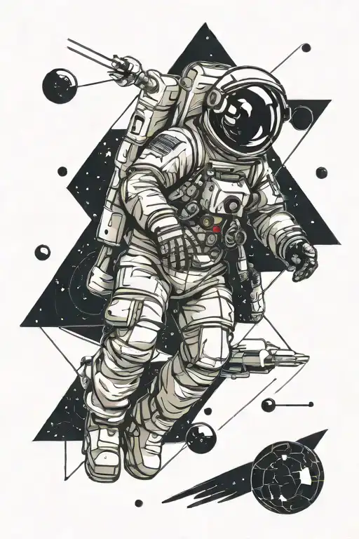 Astronaut And Psychedelic Interpretation