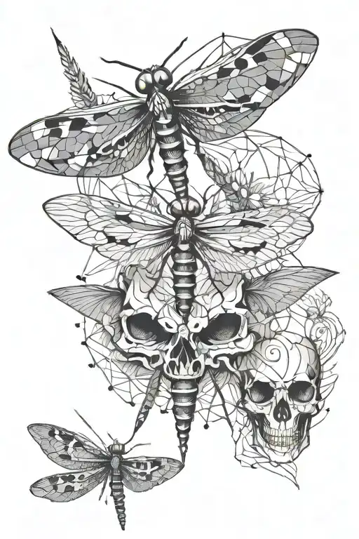 Skulls Dragonfly