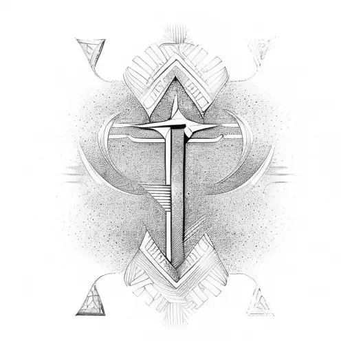 Ankh Kruis Met Maanstanden En Sterrenbeelden Kreeft En Maagd