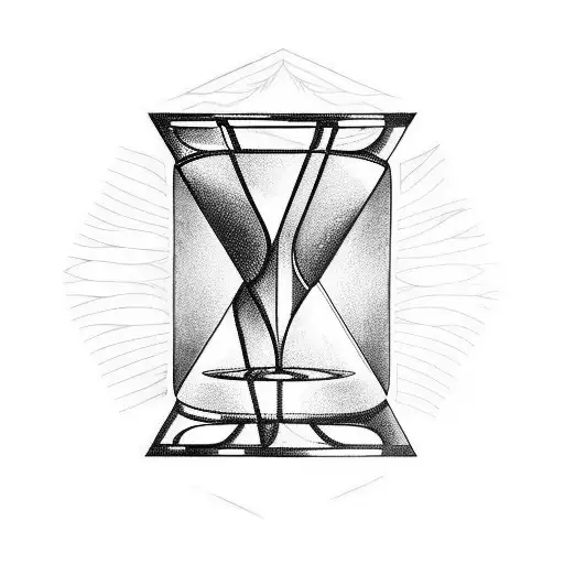 Hourglass Vicking Geometric