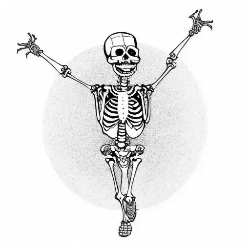 Dancing Skeleton