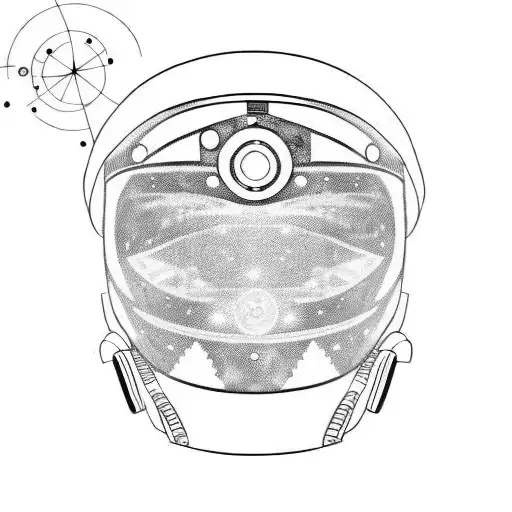 Spacesuit Galaxy Visor