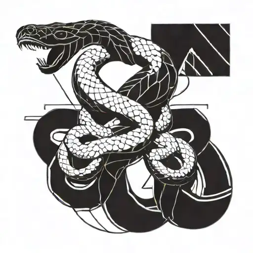 Snake And God Hermes