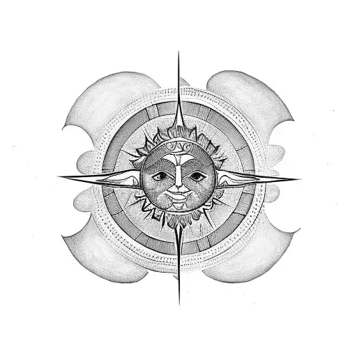 Name In Shape Of The Sun