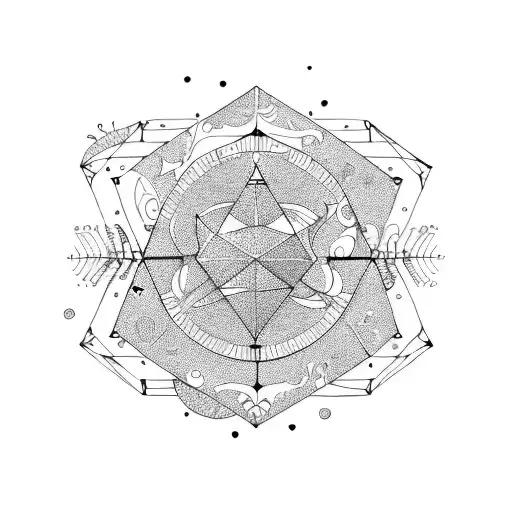 Capricorn Constellation Formed By Coffee Beans