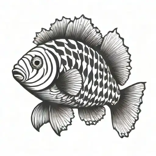 Clown Fish In Anemone