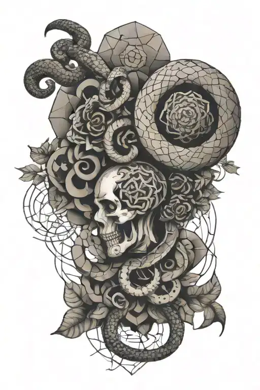 Brain And Heart And Snake And Scales