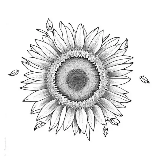 Daisy With Sunflower