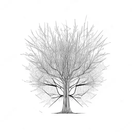 A Thin Tree With Few Branches