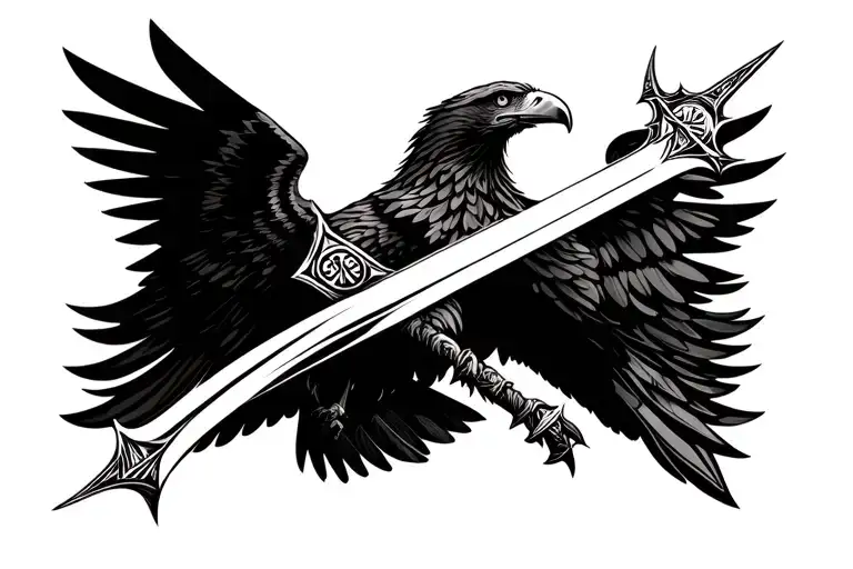 Eagle And Sword