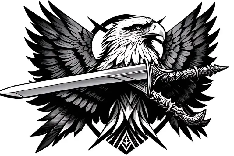 Eagle And Sword