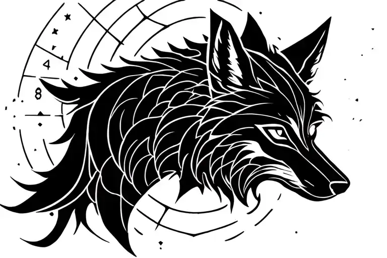 Wolf Luna Sun And Luna Key