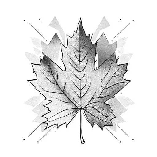 Swedish Tre Kronor And Canadian Maple Leaf Combined