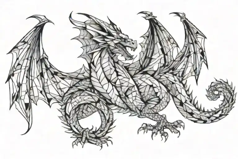 Dragon With Wings