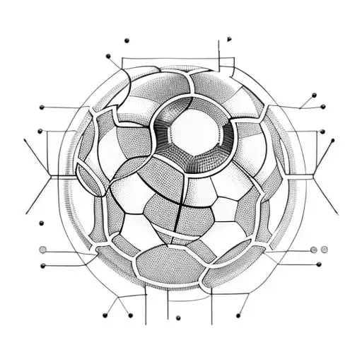 Soccer Ball Made Of Circuitry