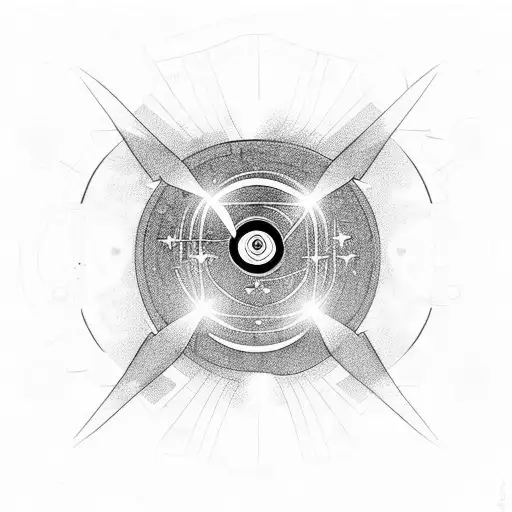 A Spaceship Flying Through A Black Hole