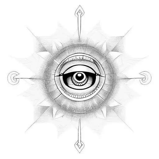 Evil Eye With Designs