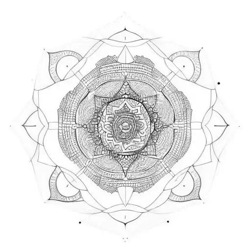 Group Of Different Mandalas