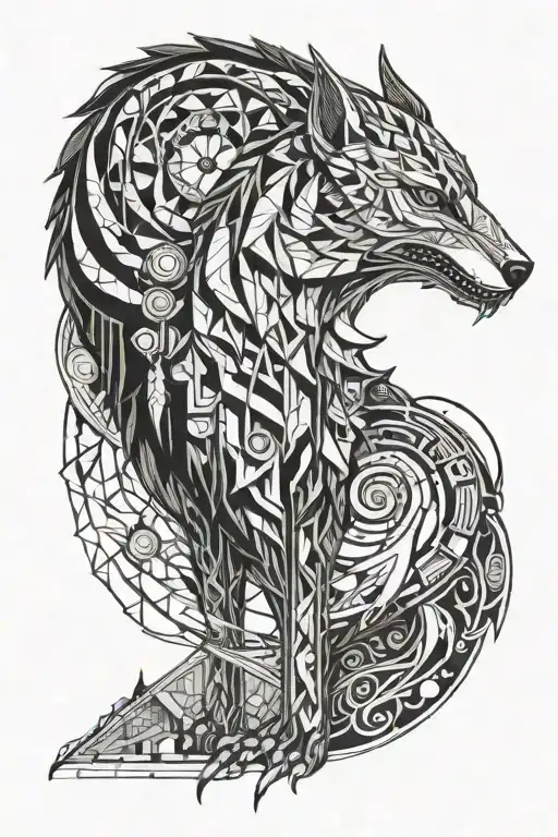 San From Princess Mononoke But Like The Cover Of Hermann Hesse Book Steppenwolf