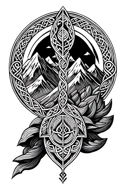 Celtic Heritage And Mountains