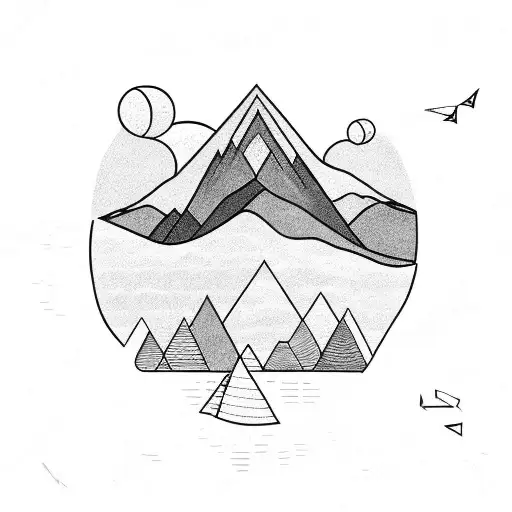 A Vintage Car Driving Along A Coastal Road With Mountains In The Background