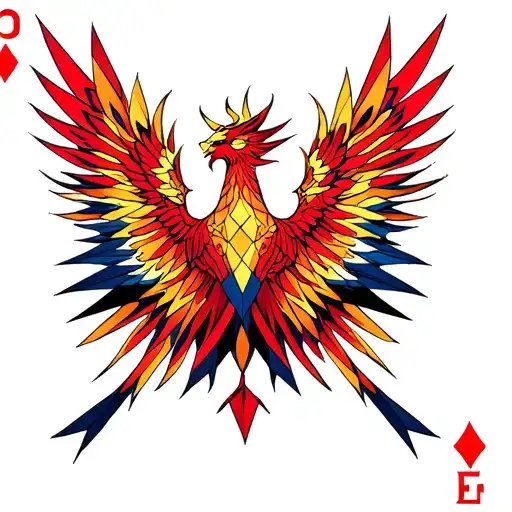 Phoenix In A Card To Play