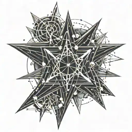 Cancer Star Constellations Connected Line