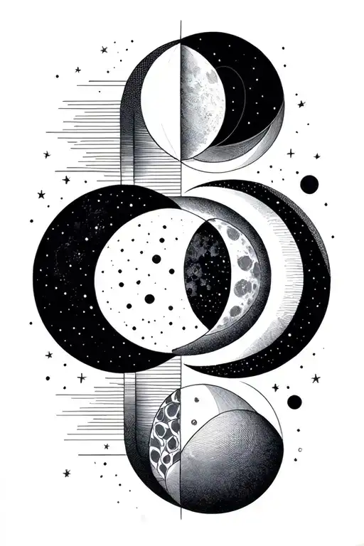 Different Moon Phases