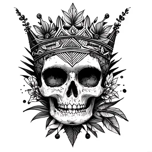 Sodica Cancer With Crown And Hawaii Inspired