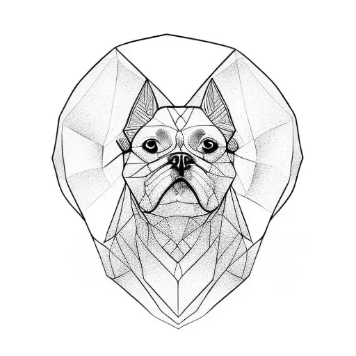 Dog Face With Flabby Ears