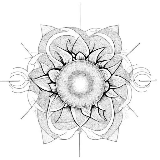 Crescent Moon Sunflower