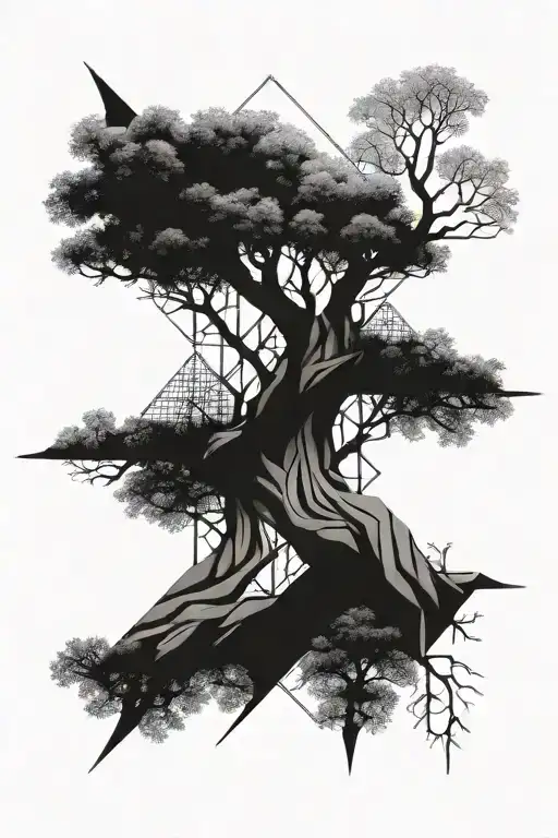 Perspective Tree Man