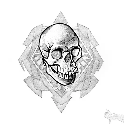 Shakespeare Holding Skull